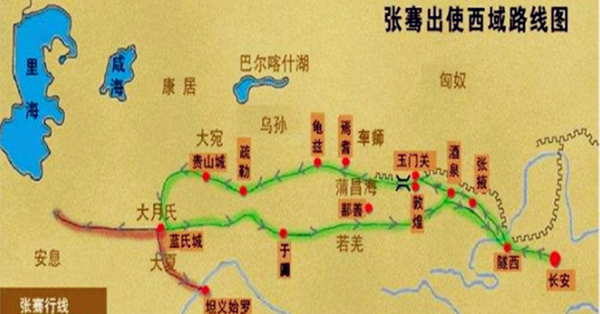 两千年前,张骞苦苦寻找的月氏国,究竟有多神秘?