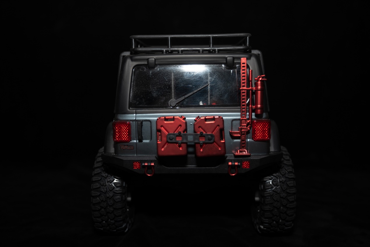 易控1/10 Jeep 牧马人JL+官方全金属升级件，仿真到极致的牧马人