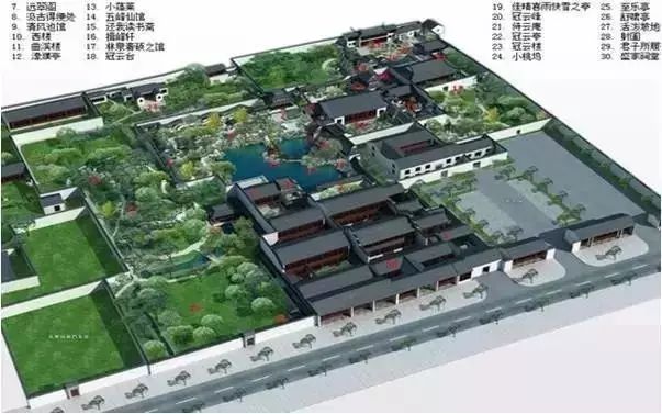 借用古典的手法，打造现代中式庭院