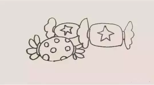 简笔画｜甜甜的糖果简笔画，一学就会，大人小孩都能画，先收藏！