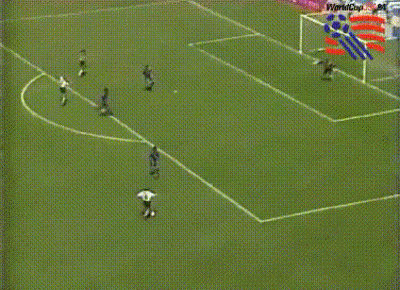 94世界杯西班牙11德国（1994年世界杯十大精彩进球欣赏，第一球长途奔袭经典记忆）