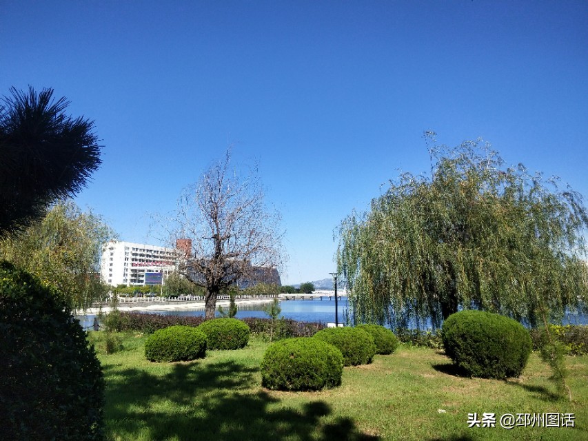 美丽的校园，威海职业学院