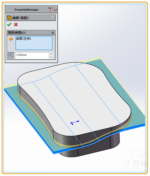 用SolidWorks画一个盘子，虽然很简单，但用到的工具却不少