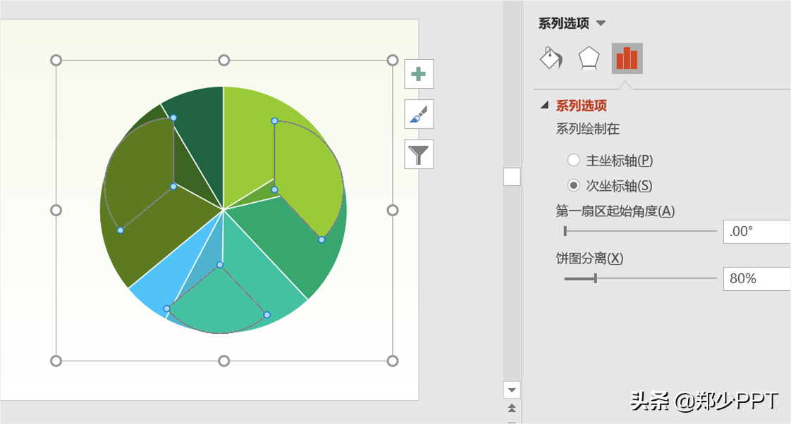 没想到，那些具有创意感的PPT饼图，都是这样完成的