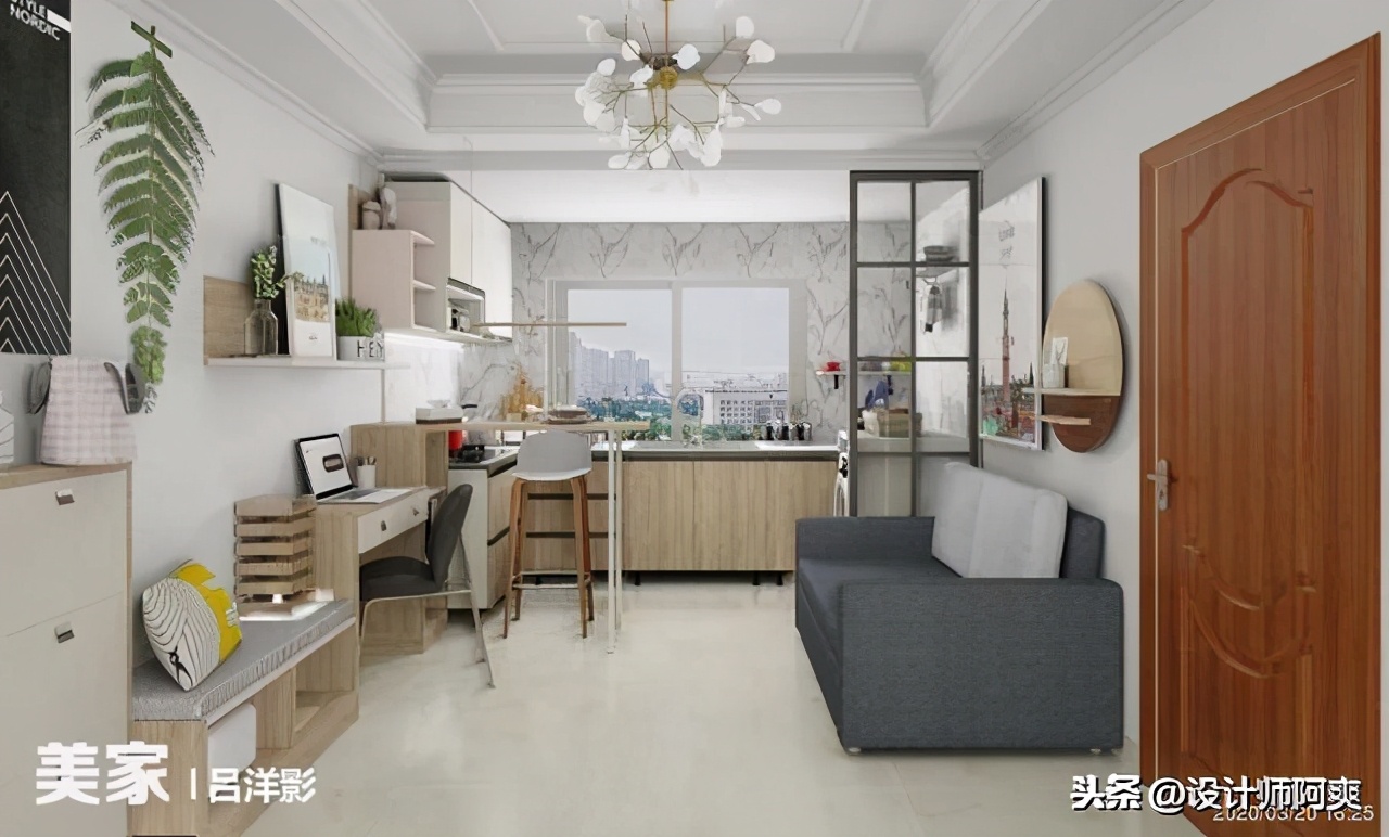 不是我吹！把这套60㎡小户型发到朋友圈，同事问我啥时买了别墅