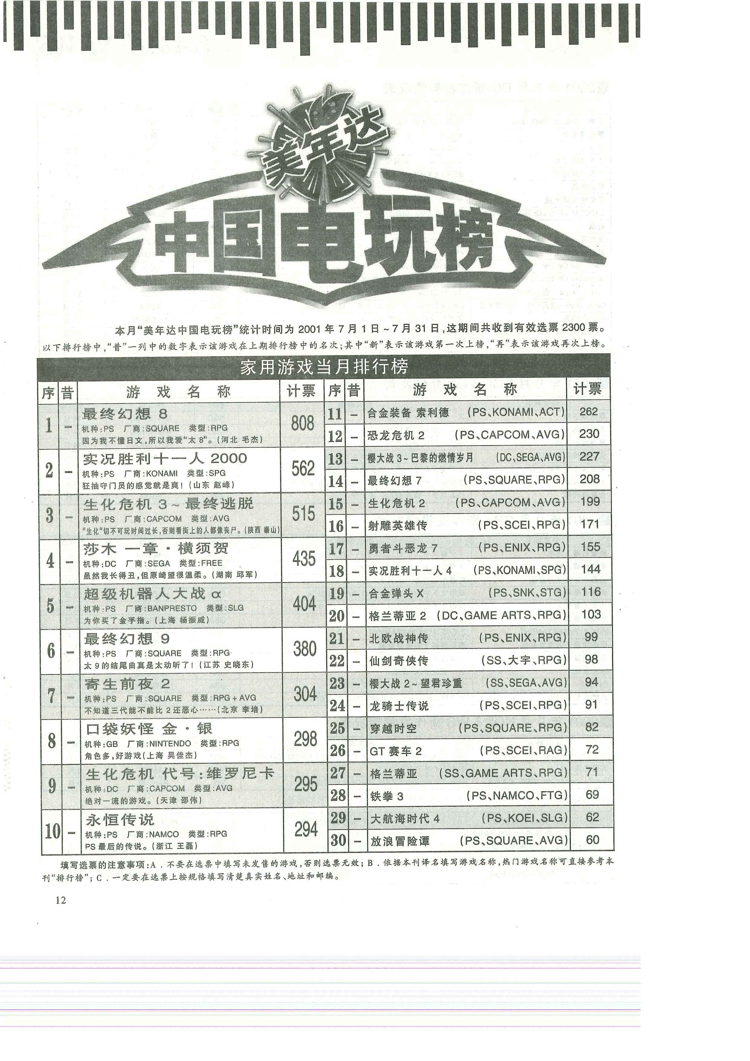 《电子游戏软件》第八十六期放送