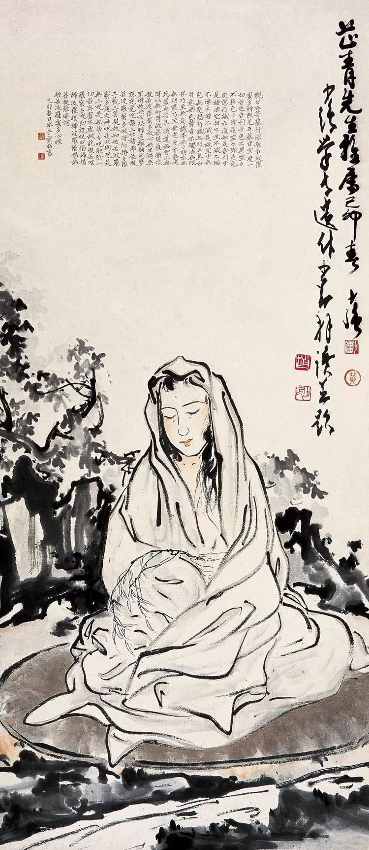 他生于富庶之家，只描写人间疾苦声