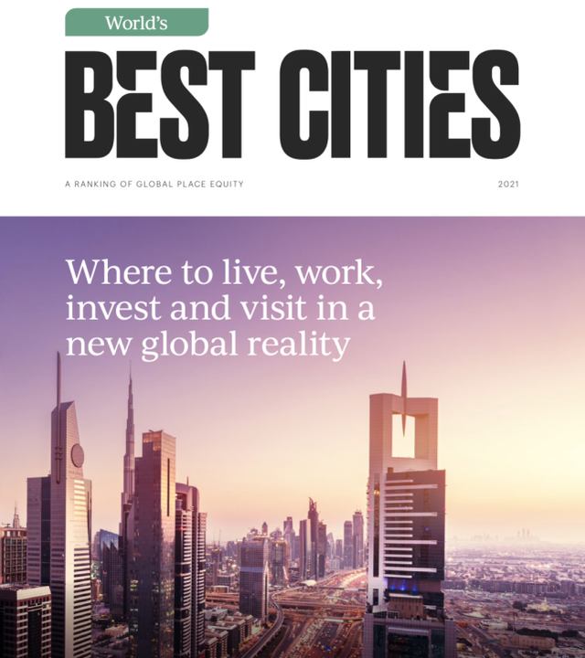 2021世界最佳城市百强榜出炉，我国有5座城入选，北京位居第25位