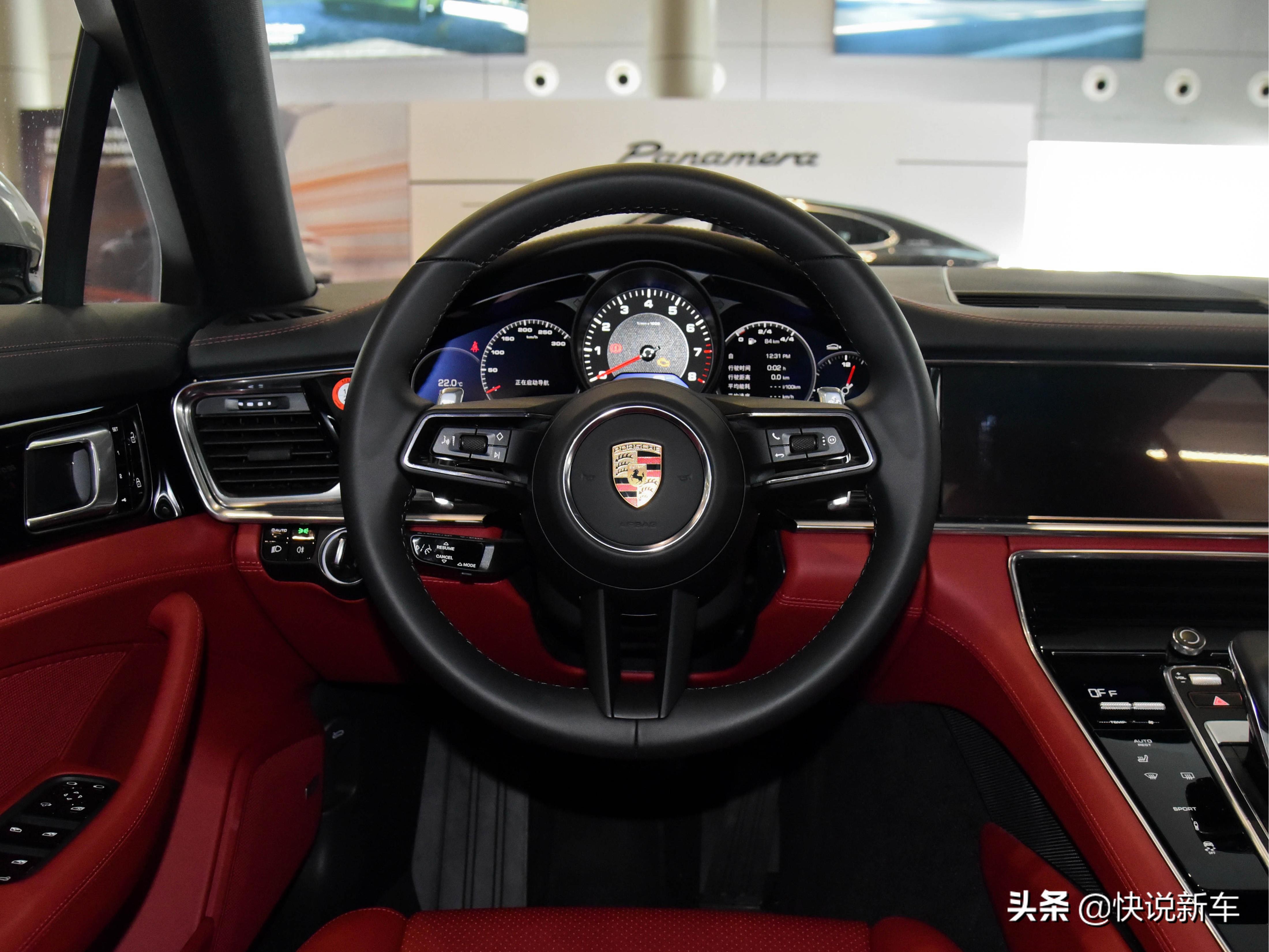 豪华旗舰轿车，V6大排量，后排独立座椅，带你看保时捷Panamera