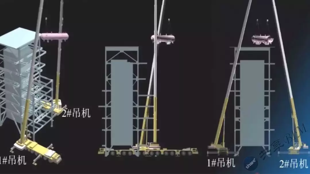 干熄焦系统工程施工方面BIM技术应用汇报视频