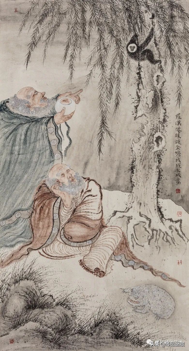 走到黑走到明 | 孔文成花鸟画的脉路