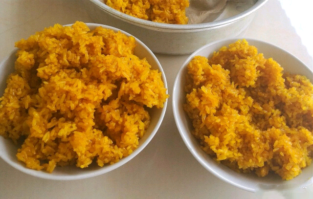 染饭花——淡然飘香密蒙花,染出一甑金黄色.