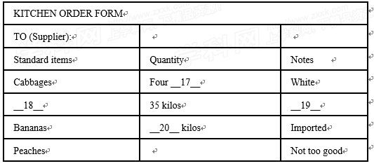 2006上海高考听力真题（47）