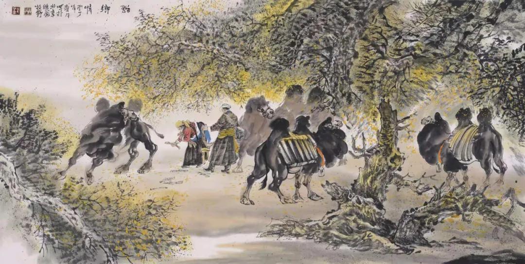 彭庆阳｜草原上的驼铃声——记资深画家牧野