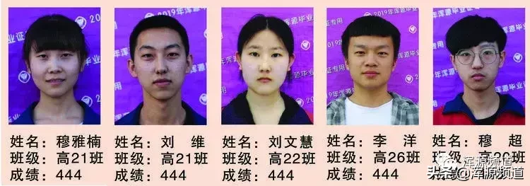 浑源七中晒出2019高考达二本达线分数