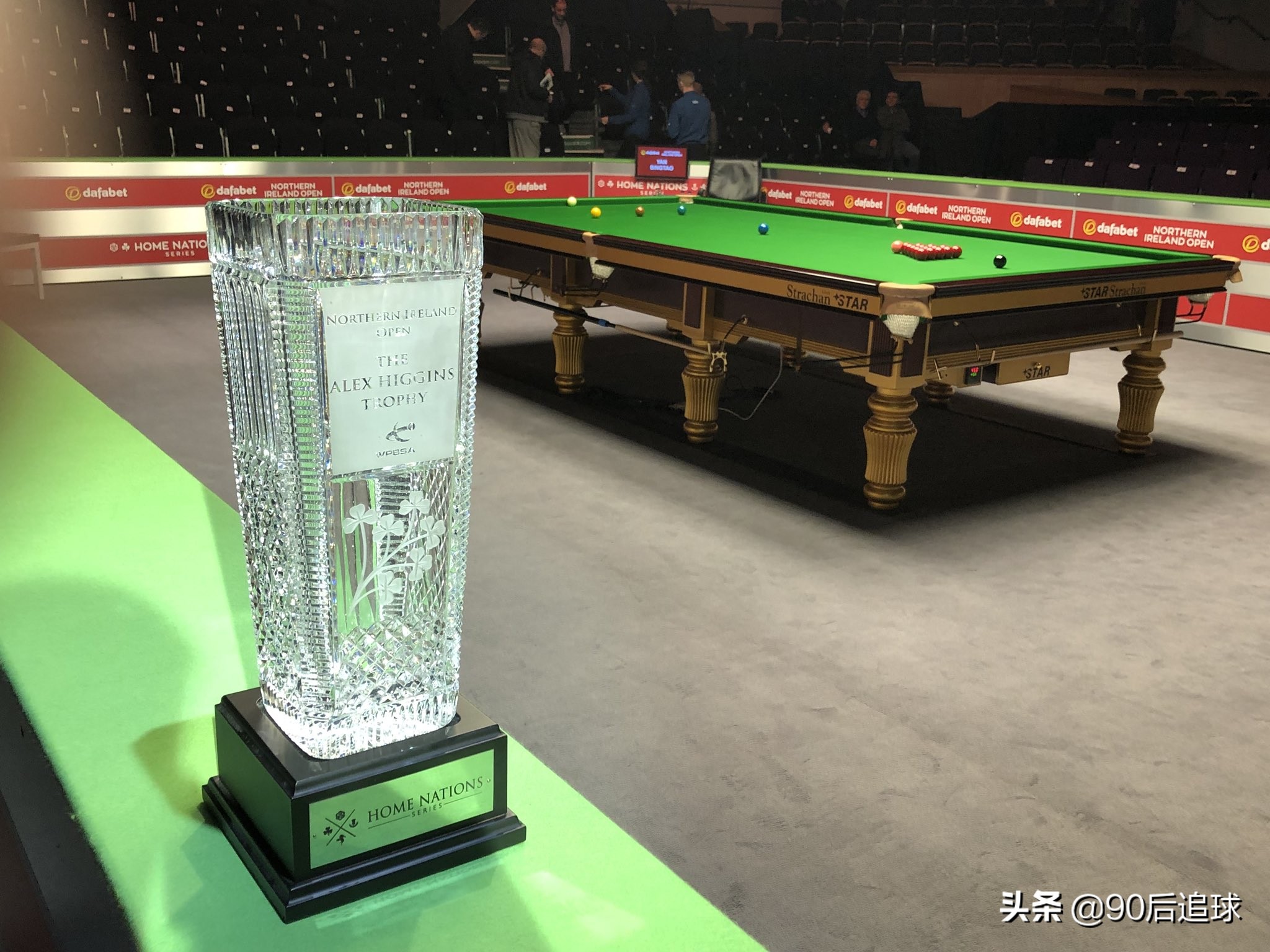 爱尔兰世界杯奖杯(斯诺克四六级考试:看奖杯认比赛咯!