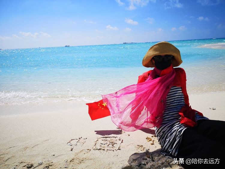 西沙~南海中的一片莲
