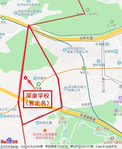 福田区2019年小学学区划分情况汇总！附高清地段代码图