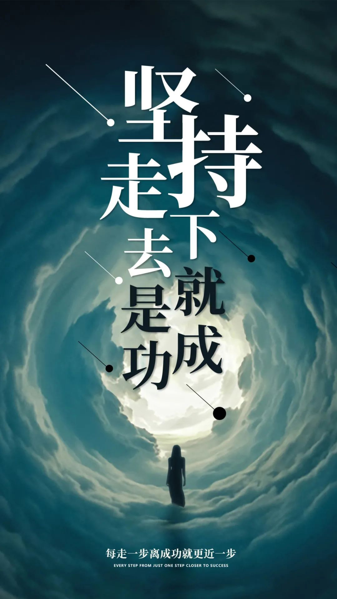 周三早上好正能量励志问候语：乌云的背后是阳光，阳光的背后是彩虹