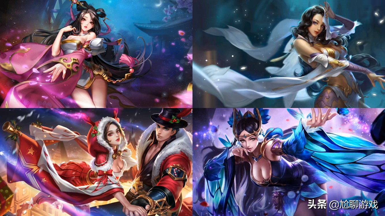 王者荣耀89款老版英雄海报汇总:回顾最原始的"玉女"与"糙汉"