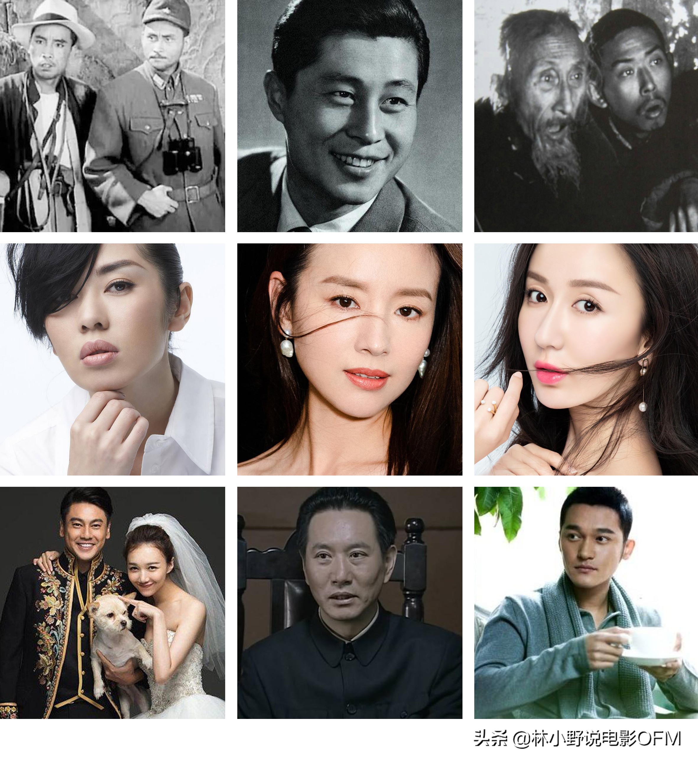 比如我们熟悉的——方化,王心刚,余男,董洁,孙楠,娄艺潇,黄磊太太孙莉