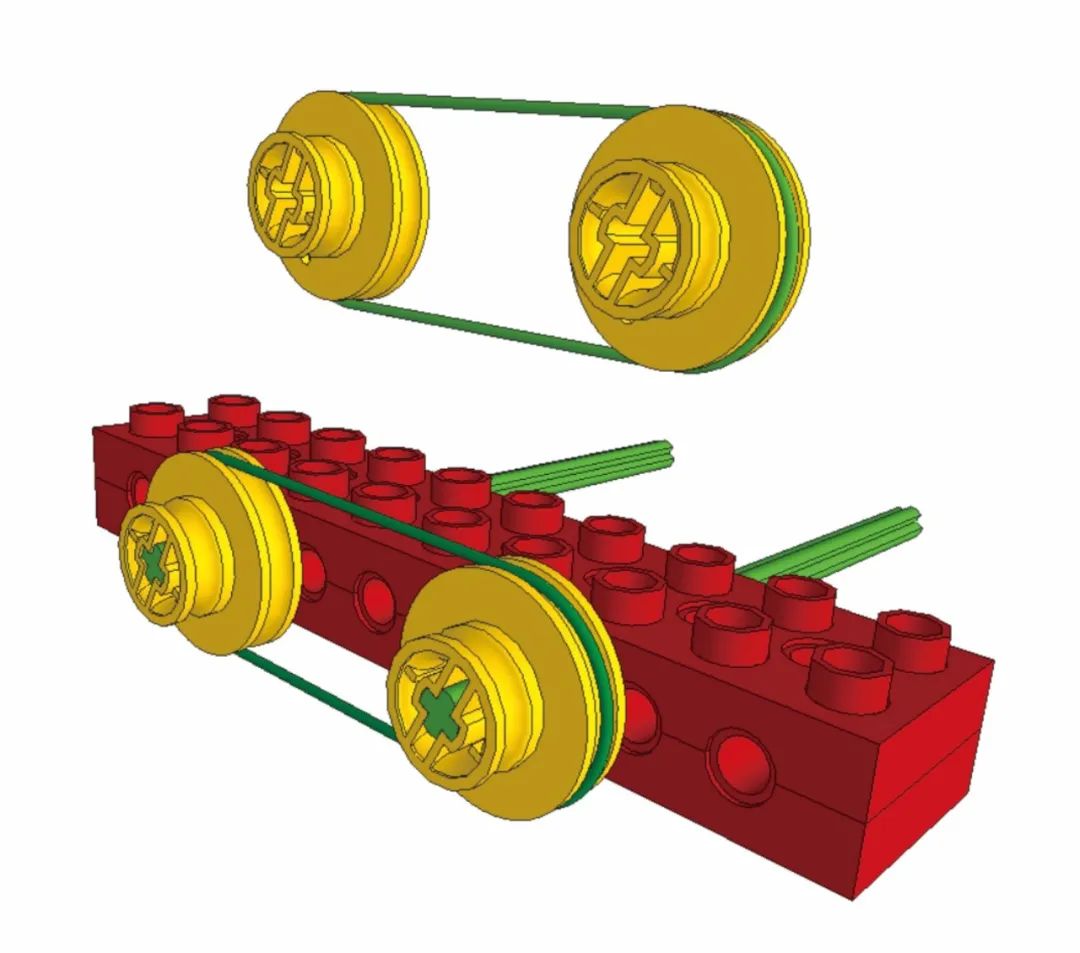 乐高分离轴原理图片