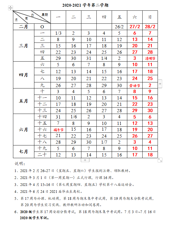新大一这里集合！重庆十大高校校历出炉