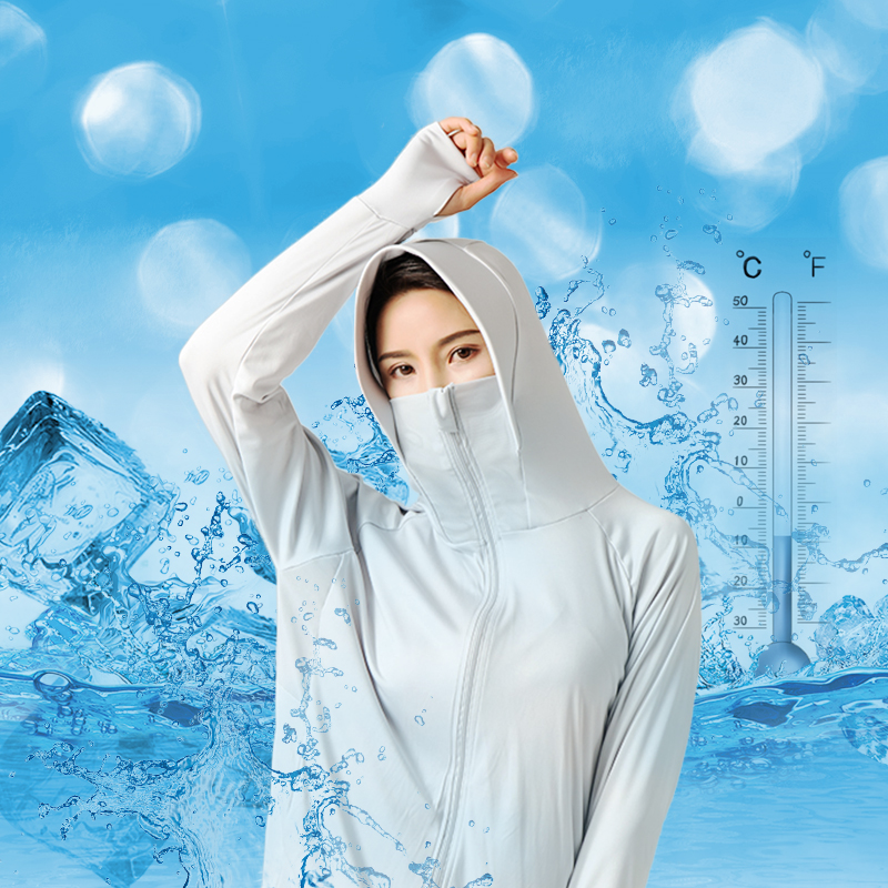 日本设计冰爽防晒衣！阻隔99%的紫外线！穿上透气排热，太凉快了