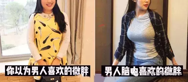 男人都喜歡微胖的女生嗎？你可能理解錯了……