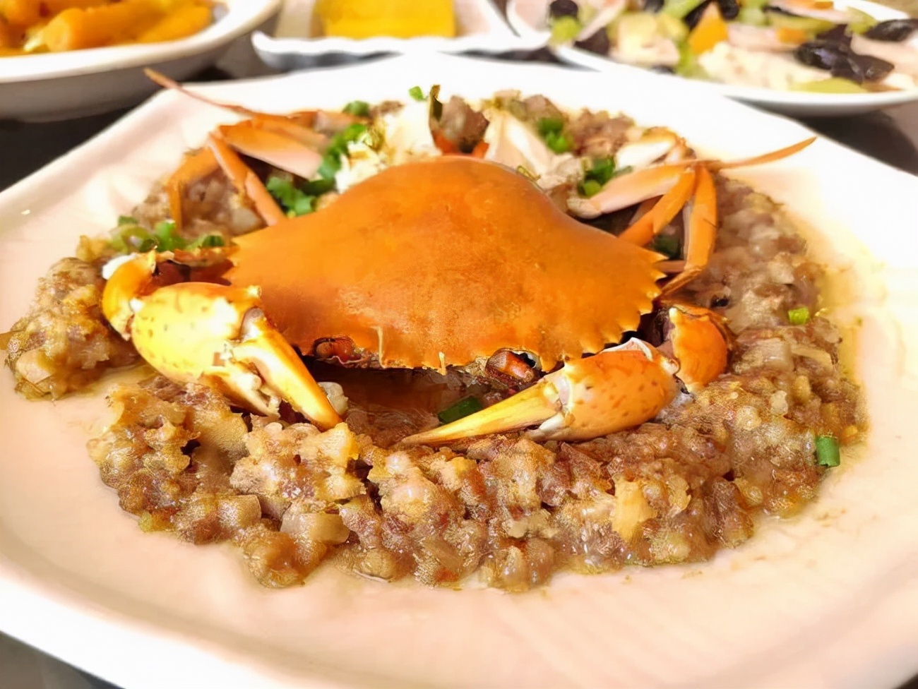 图片[5]-【豉汁南瓜焗花蟹】做法步骤图 咸香美味又解馋下饭-起舞食谱网