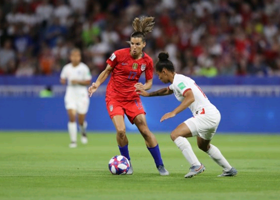 2019女足世界杯美国对智利(2-1，美国女足闯入世界杯决赛：连续击败4支欧洲队 已卫冕在望)