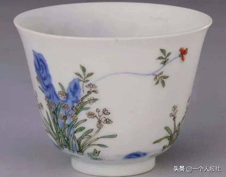 清康熙“十二花神杯”
