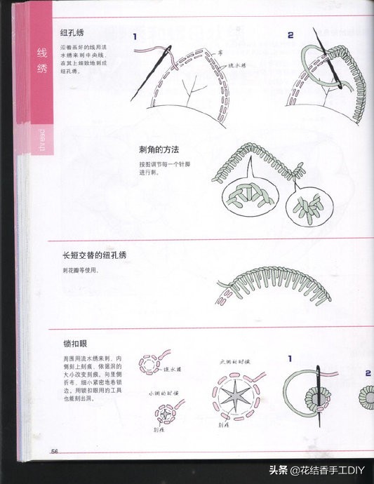 一本非常棒的刺绣书，N种刺绣手法，超详细，值得收藏