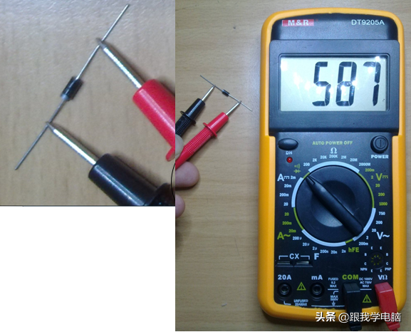 维修工具仪表：指针万用表使用，数字万用表使用