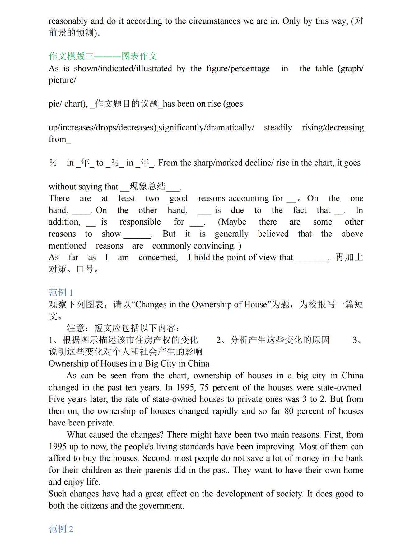 高考英语：议论文常用句型及满分模板。不提分，可以来骂我