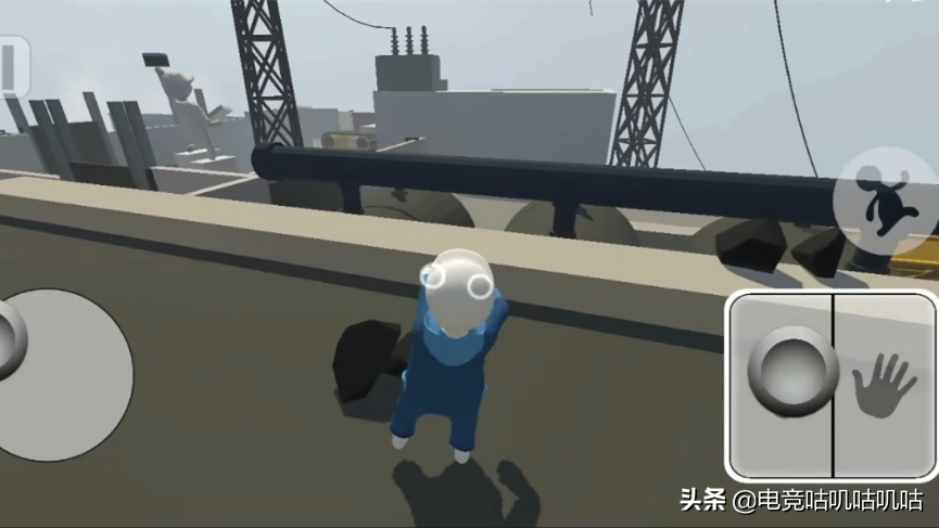 人类一败涂地手游：运用横向爬墙技巧，如何快速通关发电厂