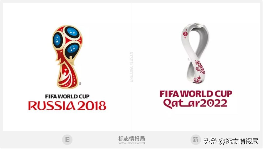 世界杯宣传图(哈哈！2022年世界杯LOGO刚亮相就被网友玩坏了)