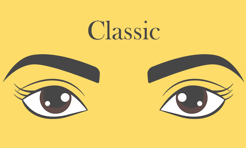 常见眉形的整理常见眉形有哪些