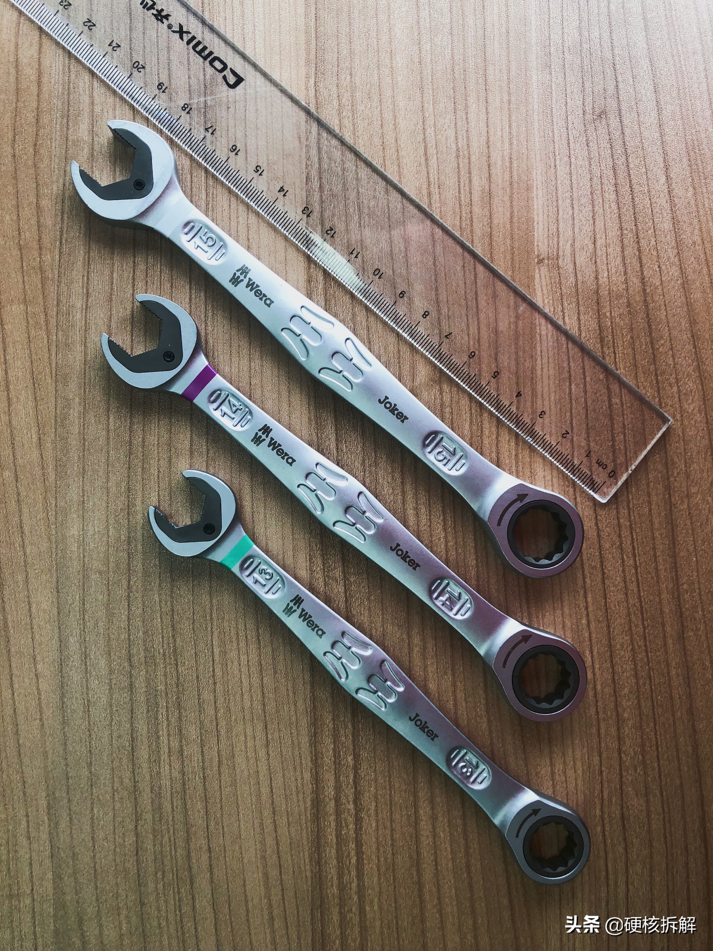 工具介绍：德系Wera Joker开口两用扳手组套