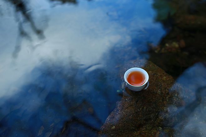 半盏禅茶，意蕴入心，笑对苍凉