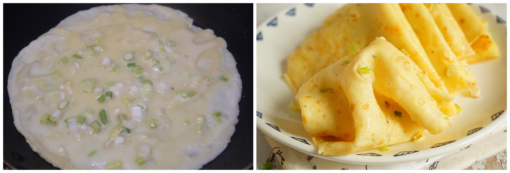 早餐别将就，教你做孩子爱吃的鸡蛋饼，薄而不破，面糊比例快记牢