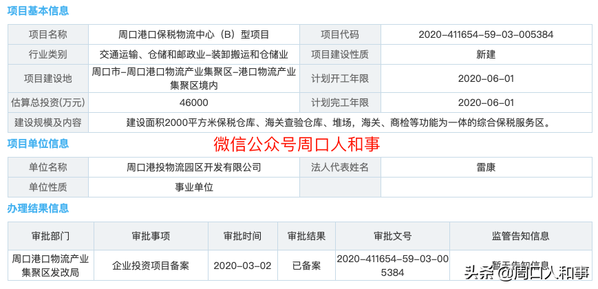 周口物流招聘信息（周口港口保税物流中心）