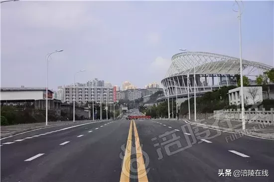 重磅！涪陵新区这两条大道验收完工！以后走这里好方便！