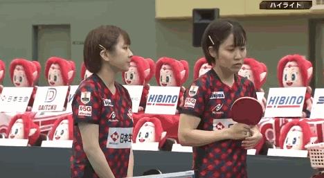 这是正经比赛吗？日本乒乓球联赛怎么和女团选秀似的……-国球汇