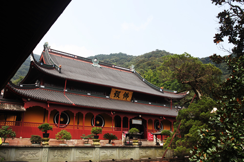 中国历座寺庙之海天佛阁天童寺