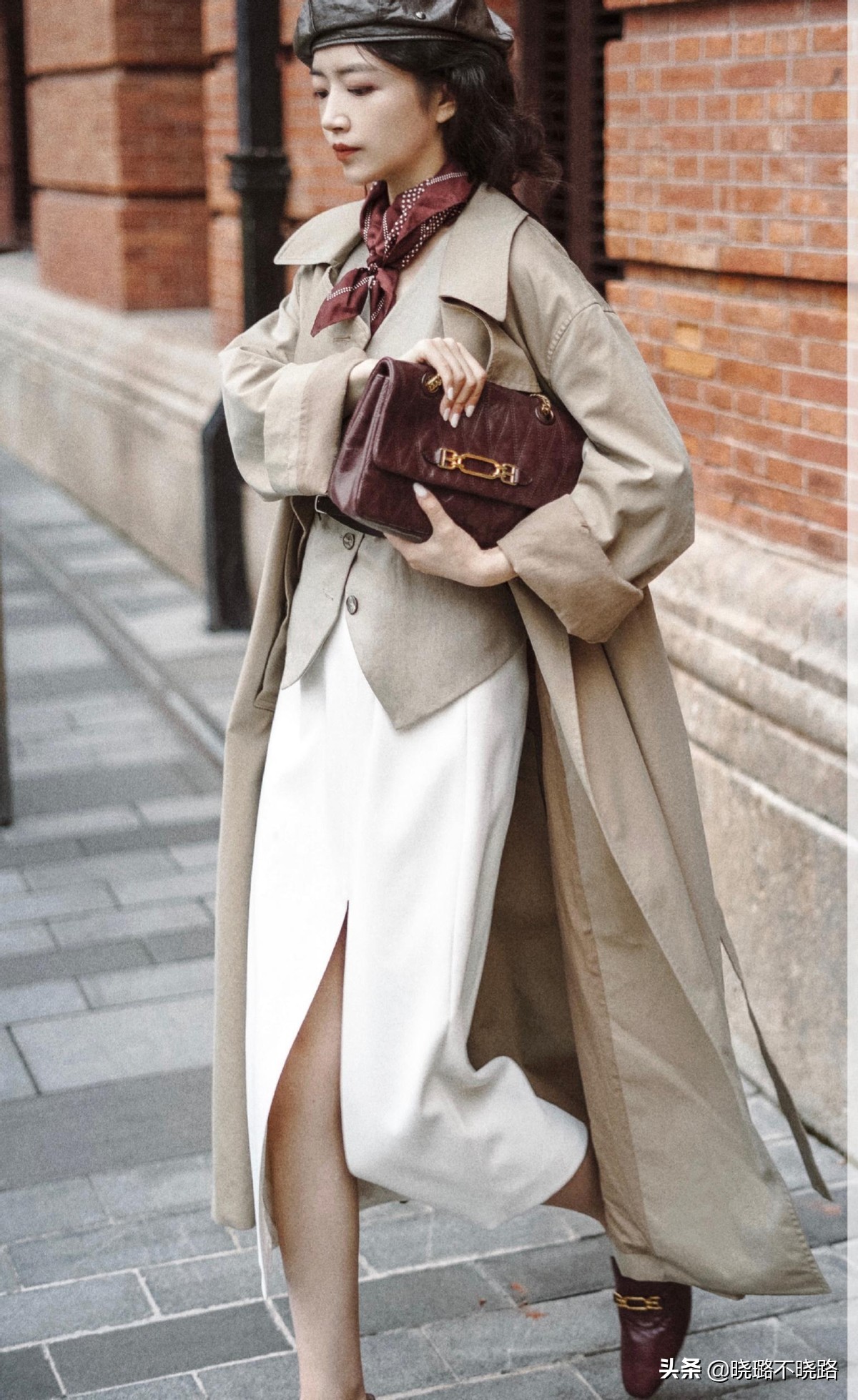 三木带火了"米色风衣",高级优雅真美