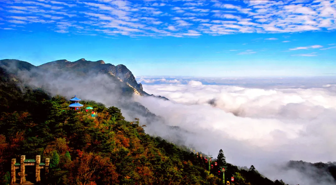 江西庐山旅居，赏瀑布、游花谷，观云海，很棒的养老体验