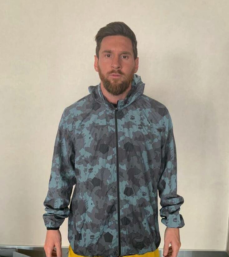 梅西世界杯裤子(潮男梅西!