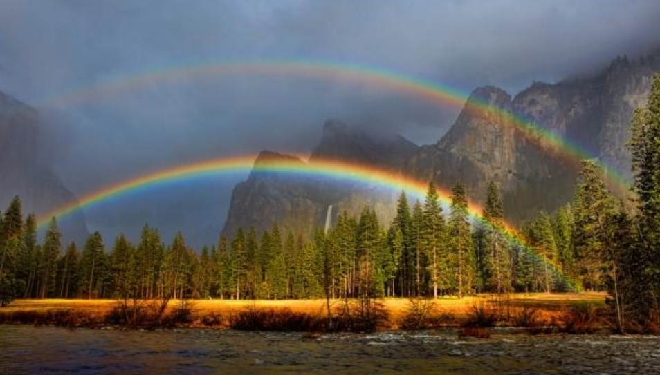 「诗词鉴赏」风雨过后见彩虹，十首有关彩虹的诗词，祝你好运连连