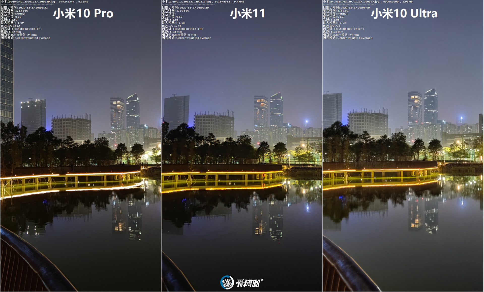 纯粹好奇，小米11、小米10 Ultra、小米10 Pro拍照对比